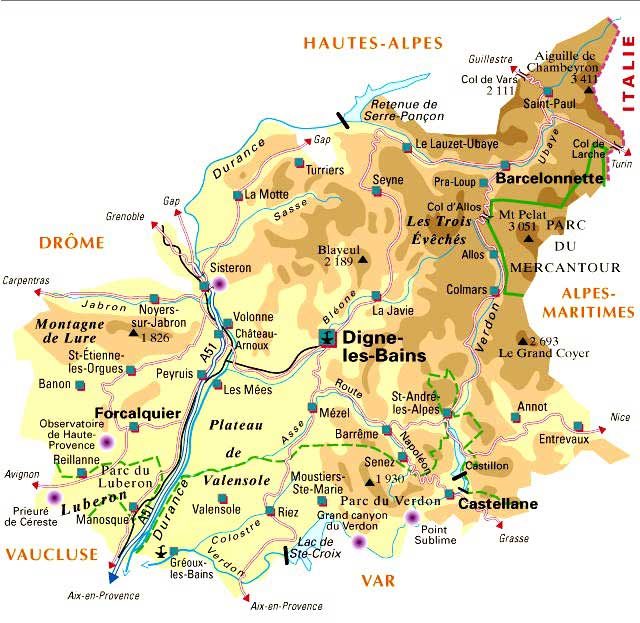 04 Alpes-de-Haute-Provence – Plan