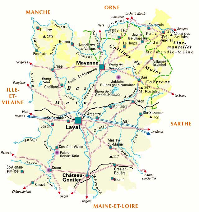 53 Mayenne – Plan