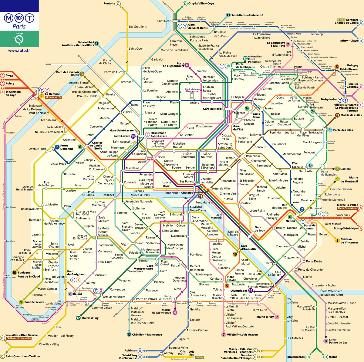 Plan de metro