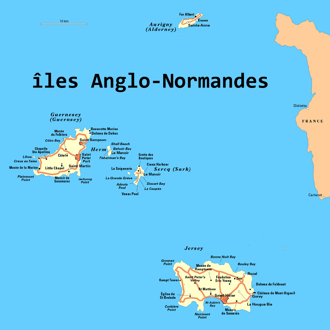 iles anglo normandes