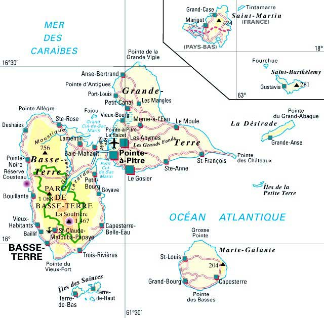Guadeloupe – Département 971