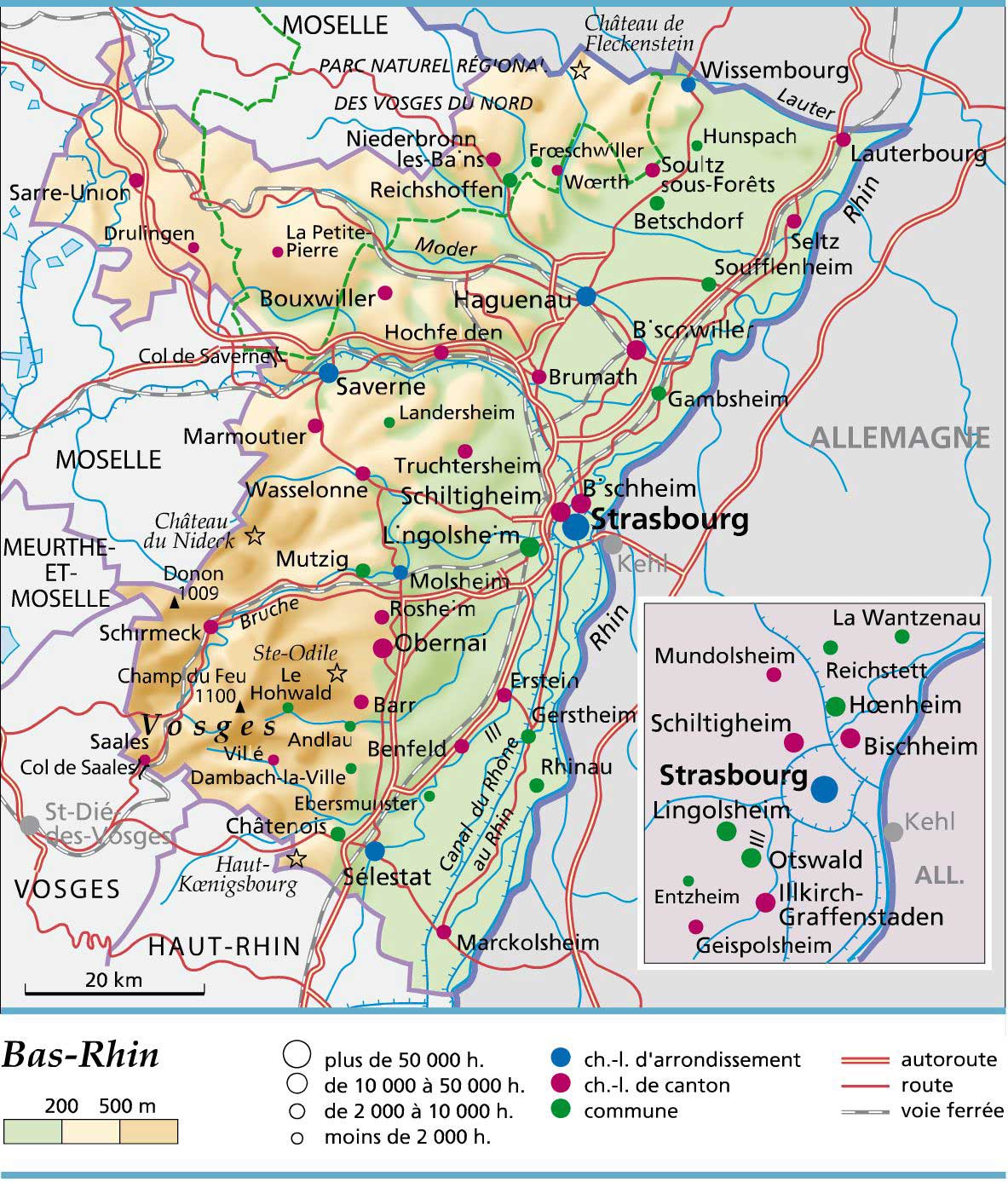 Bas-Rhin – Département 67