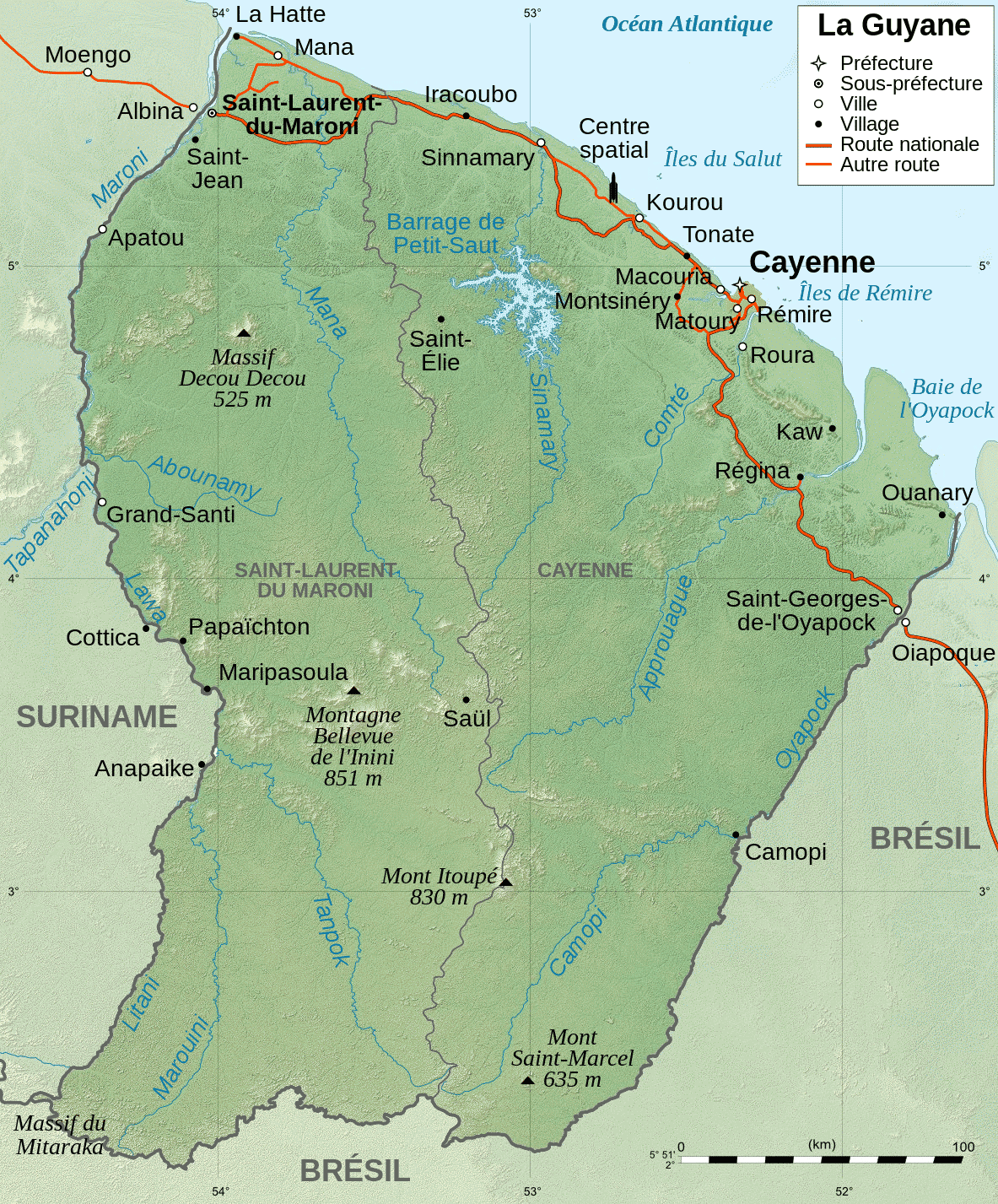 Guyane – Département 973